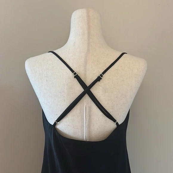 Show Me Your MuMu Verona Cowl Dress Black Sz Medium Party Wedding Timeless Chic - Picture 8 of 11